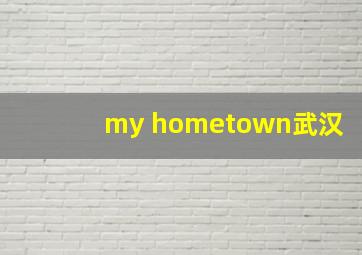 my hometown武汉